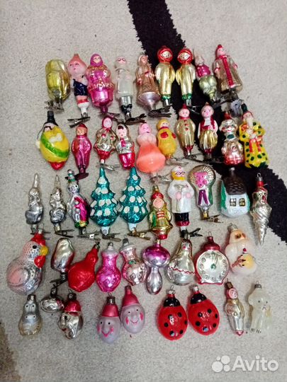 Елочные игрушки- (буратино) СССР