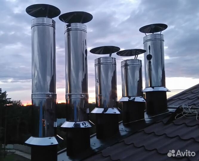 Сэндвич труба. нержавеющий и оцинкованный цена