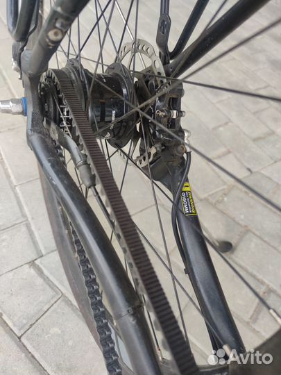 Велосипед BerGaMont, ремень, планетарка, 11 ск