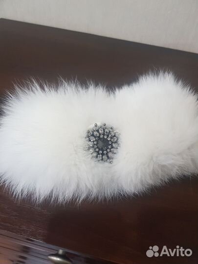 Повязка меховая с песца Chobi