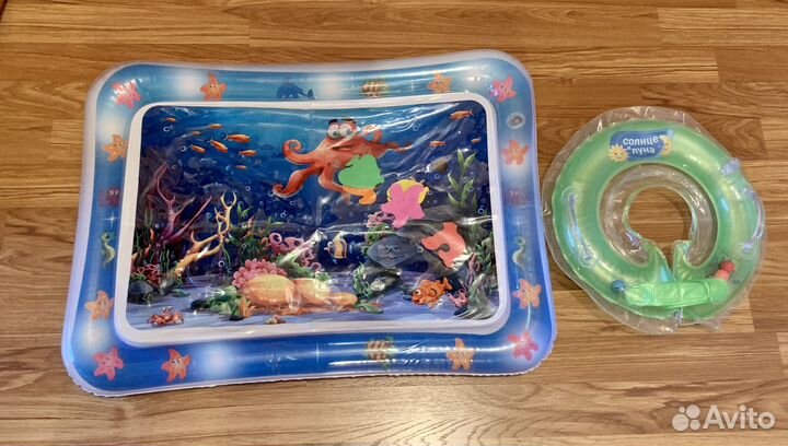 Детский водный коврик, круг для купания