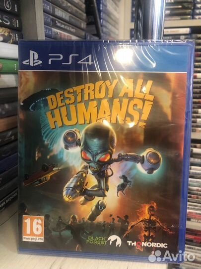 Destroy All Humans для Sony Ps4