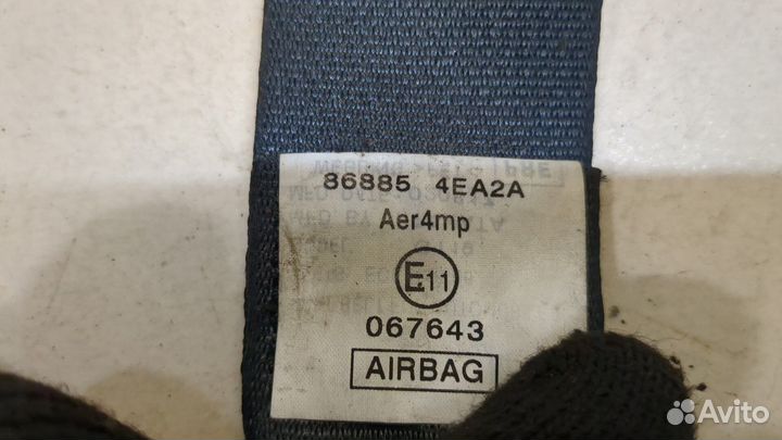 Ремень безопасности левый передний Nissan Qashqai, 2017