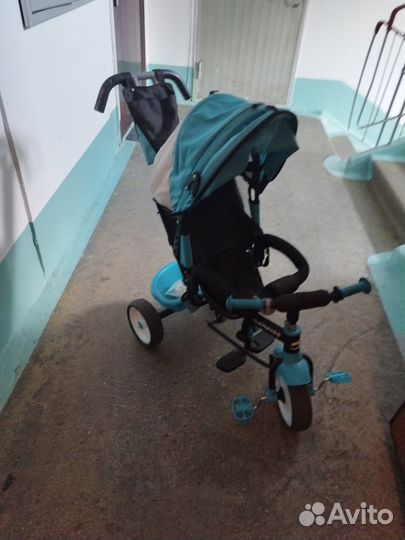 Велосипед коляска с ручкой Kreiss