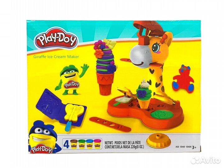 Пластилин Плей-До аналог 3 вида