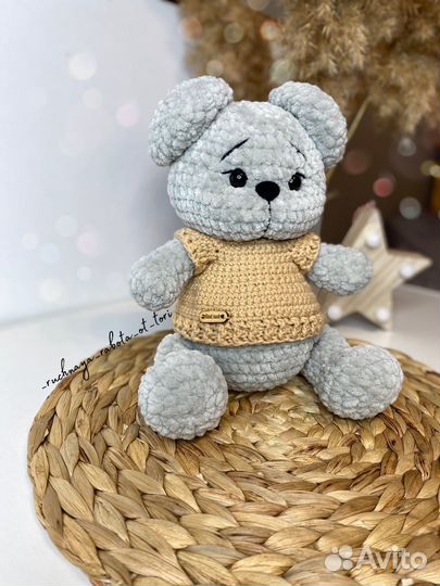 Мишка ручная работа