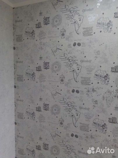 Поклейка обоев