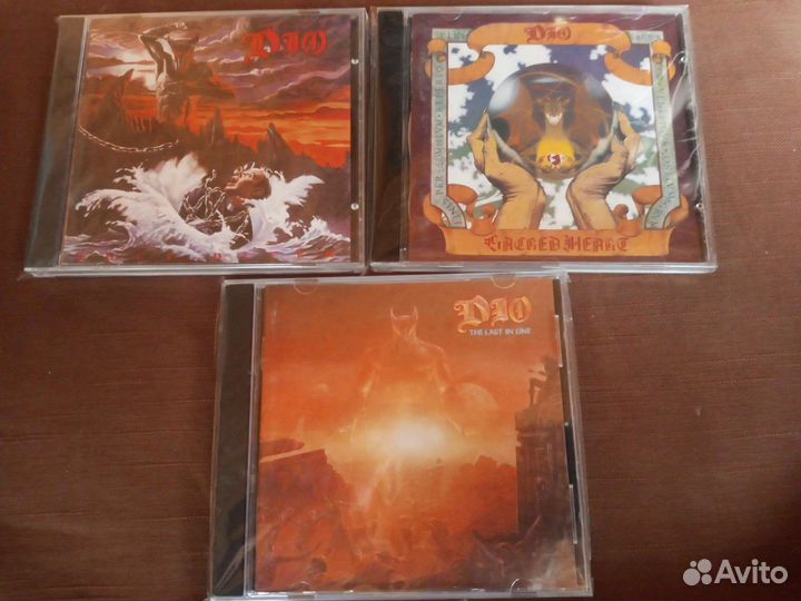 Фирменные оригинальные издания DIO 83-84 -85 на cd
