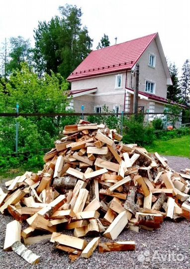 Дрова Осина навалом с доставкой по области