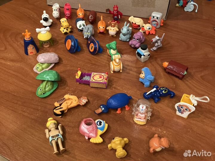 Игрушки из киндер-сюрпризов 90-х годов
