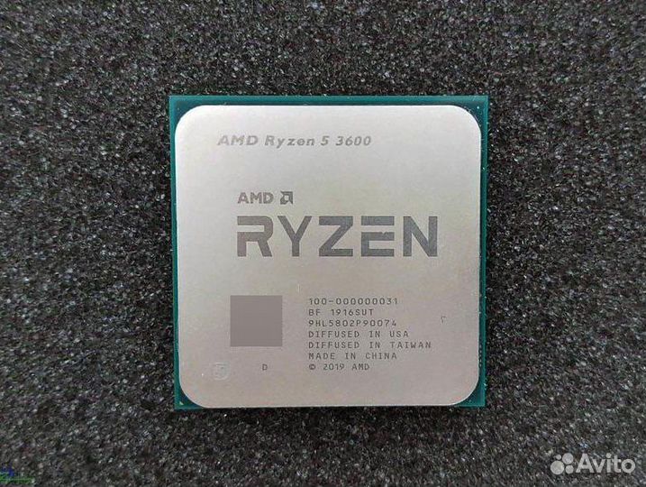 Процессор amd ryzen 5 3600 oem