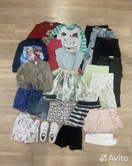 Пакет вещей на девочку 3-4 года