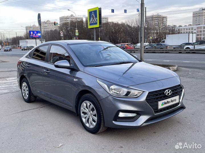 Hyundai Solaris 1.4 AT, 2018, 87 580 км