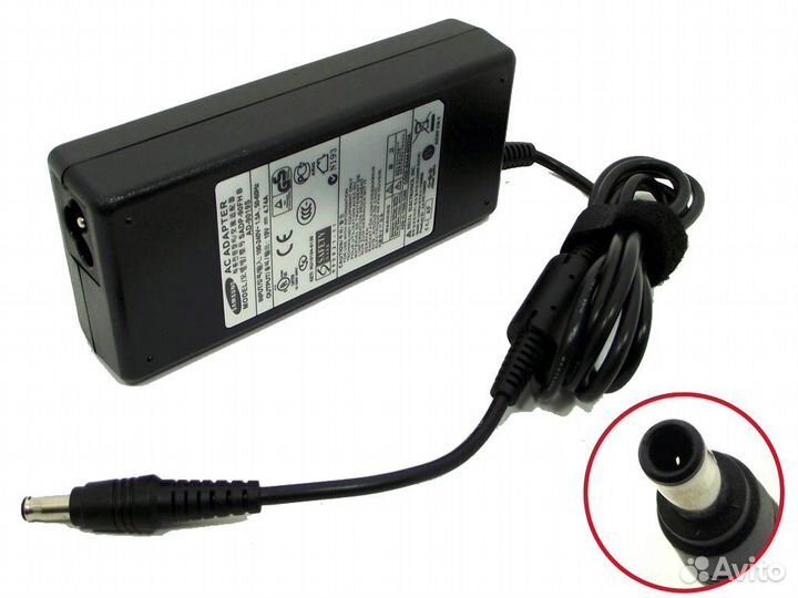 Блок питания зарядка для ноутбука Samsung 19V4.74A