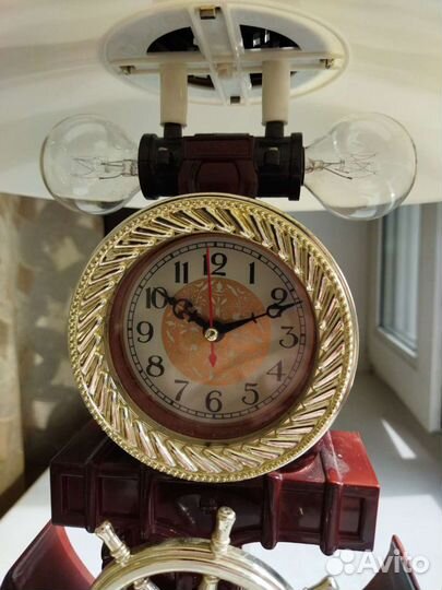 Часы-светильник