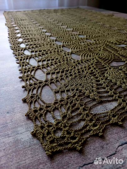 Скатерть вязаная