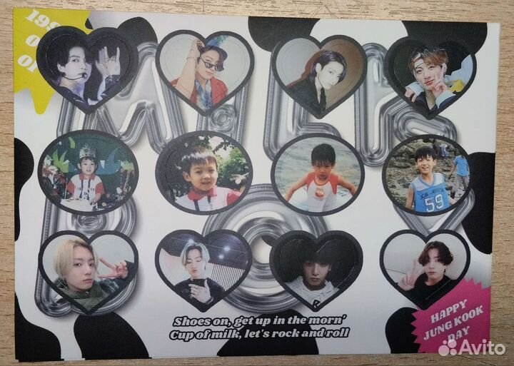 Наклейки BTS