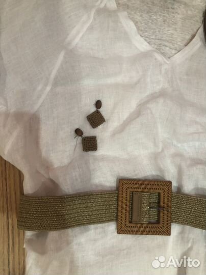 Ремень и серьги