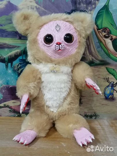 Пламф, игрушка ручной работы в смешанной технике