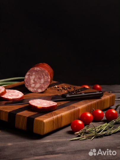 Разделочная торцевая доска Ясень