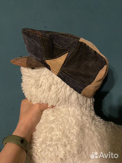 Кепка хулиганка вельвет