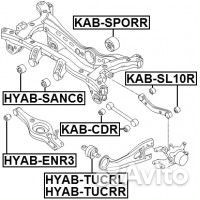 Сайленблок подушки дифференциала (hyundai santa FE