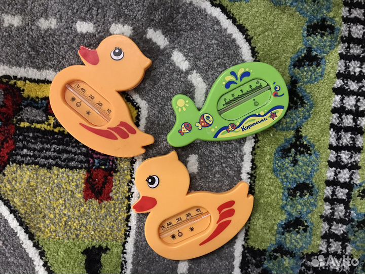 Градусники в ванночку