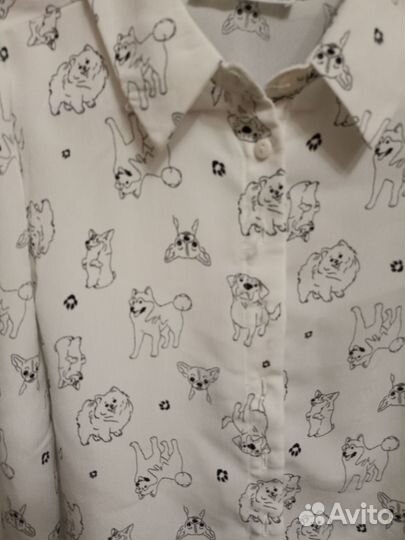 Блузка школьная для девочки р 146 152