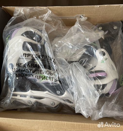 Роликовые коньки детские Explore раздвижные, 32-35