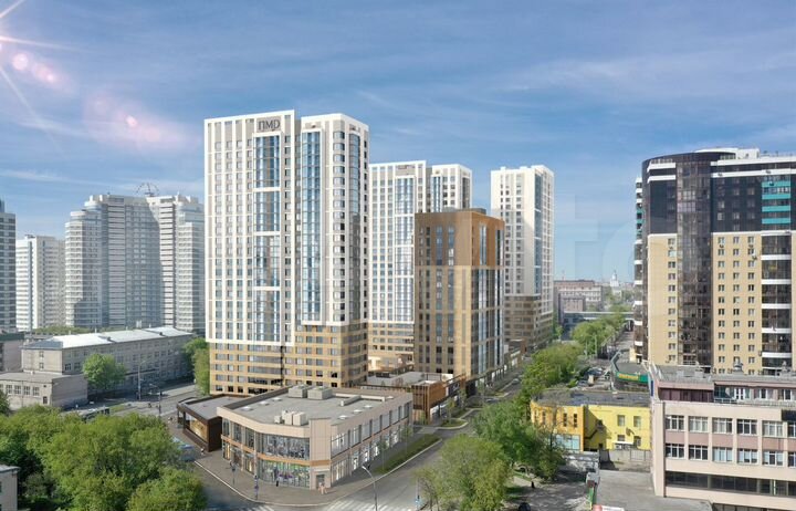 3-к. квартира, 76,6 м², 1/24 эт.