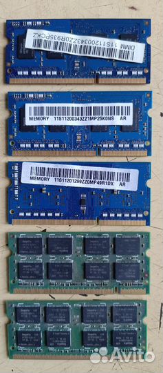 Оперативная память для ноутбука