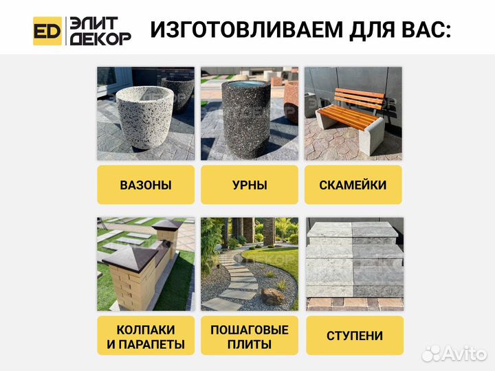 Парапеты бетонные колпаки бетонные