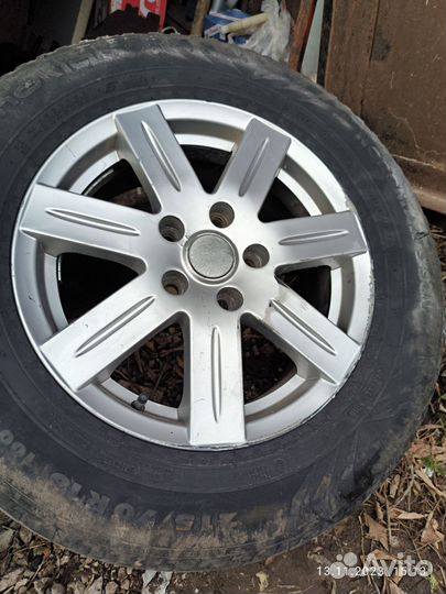 Летние колеса 215/70/16