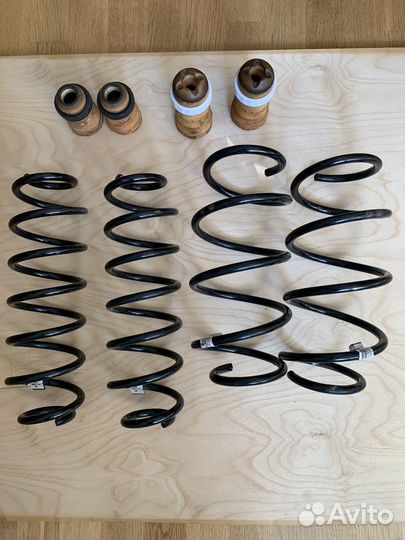 Передние пружины с отбойниками (зад/перед) ппд VAG