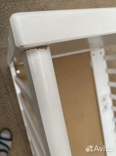 Детская кровать IKEA с матрасом