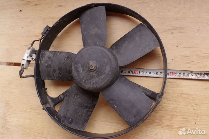 Mercedes-Benz W123 дизель.Вентилятор радиатора охл