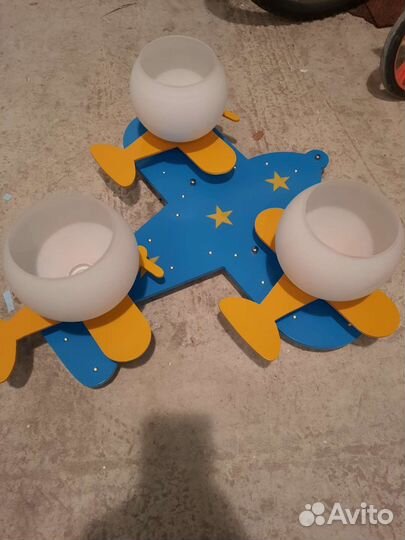 Люстра в детскую комнату