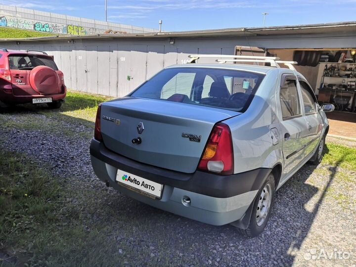 Renault Logan 1.4 МТ, 2007, 116 410 км