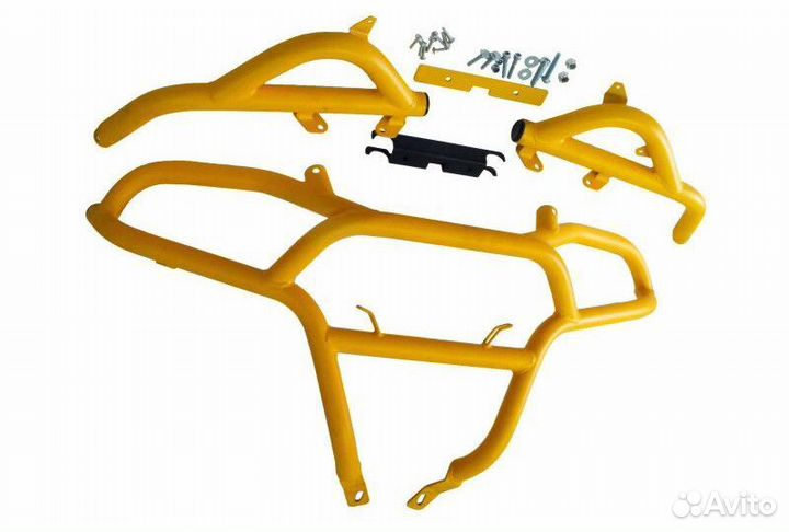 JU091665 Бампер передний усиленный Стелс Гепард