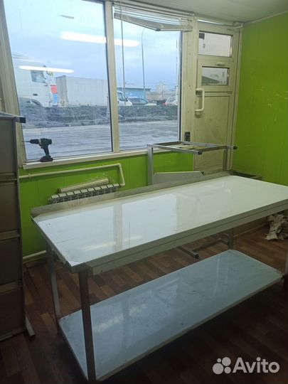 Стол из нержавеющей стали 1800x700