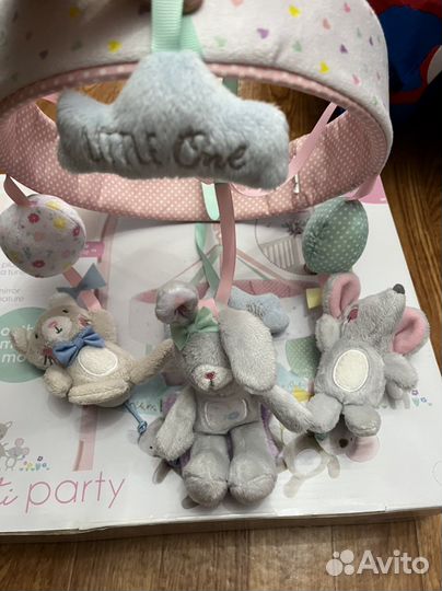 Мобиль на кроватку для девочки