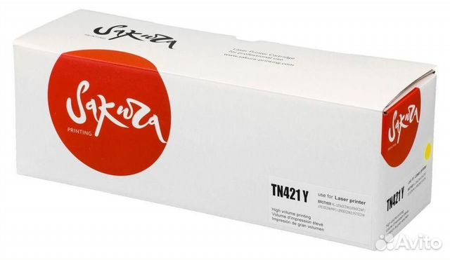 Картридж Sakura satn421Y 1352577