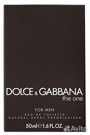 Dolce gabbana the one for men 50ml
