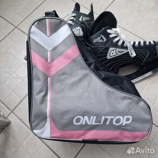 Коньки хоккейные 44-46 размер