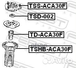 Пыльник переднего амортизатора tshbaca30F Febest