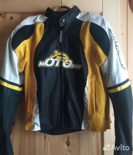 Мото куртка летняя с защитой