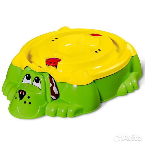 Песочница с крышкой Собачка