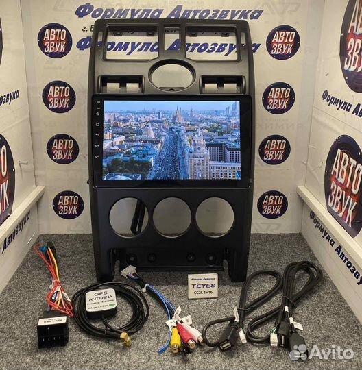 Штатная магнитола LADA Priora 1 2007-2013 1-16