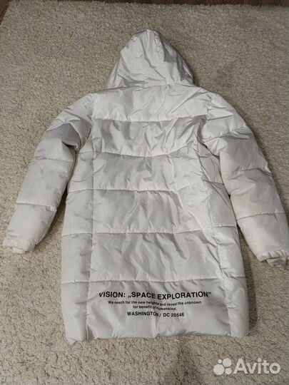 Пуховик зимний мужской удлиненный