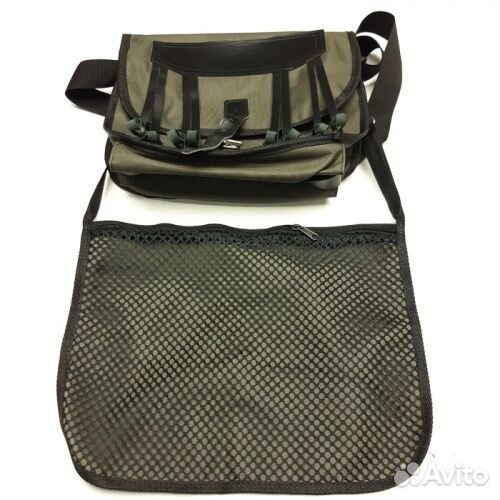 Ягдташ (комб.) с сеткой и подвесками для дичи хаки